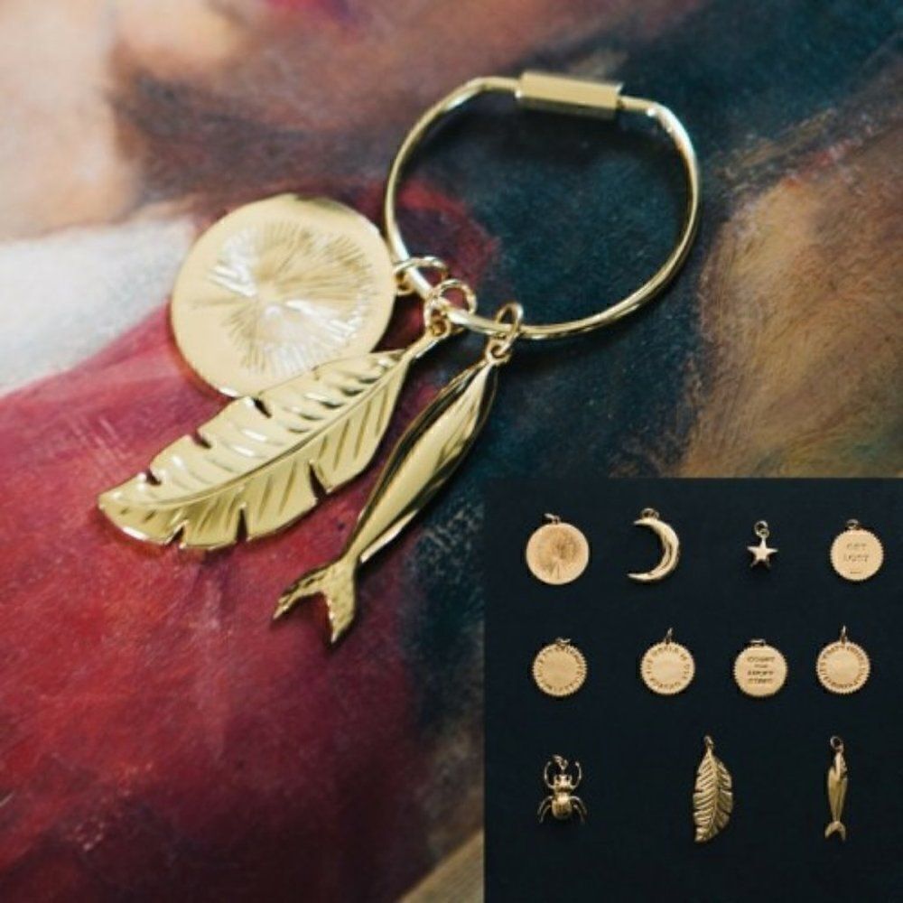 India Hicks Get a Grip Key Ring - New - Picture 4 of 5